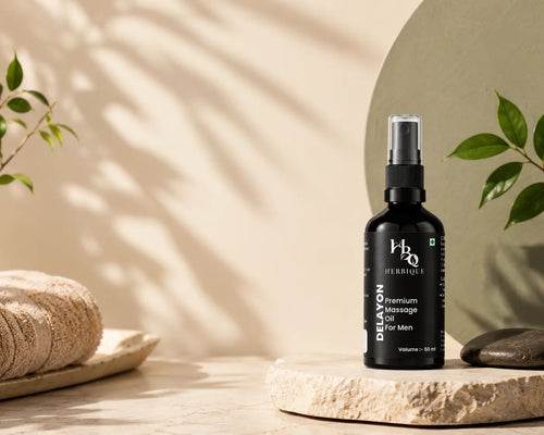 Herbique Delayon Premium Massage Oil For Men 50ml