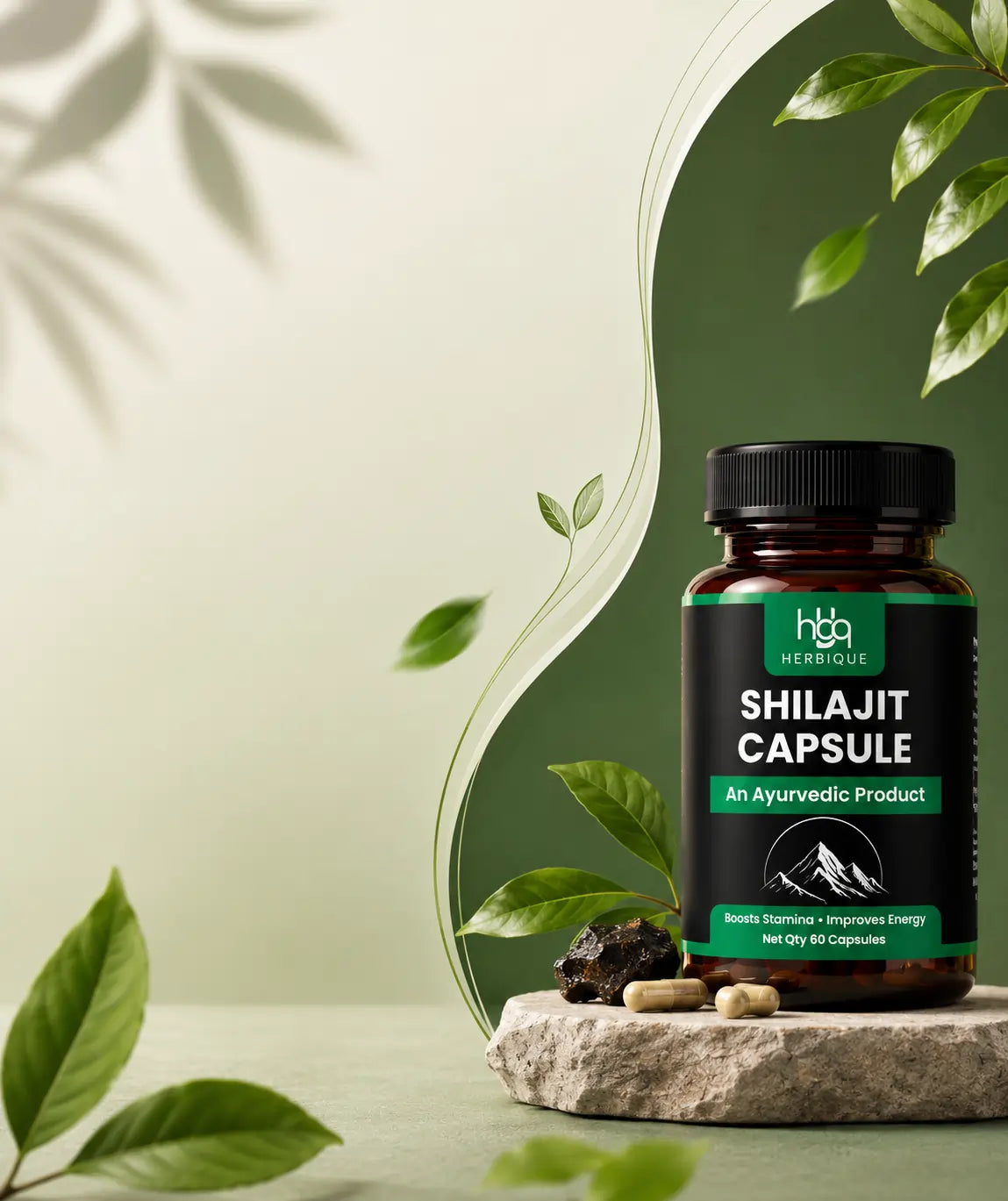 Herbique Shilajit Capsules 60 capsules