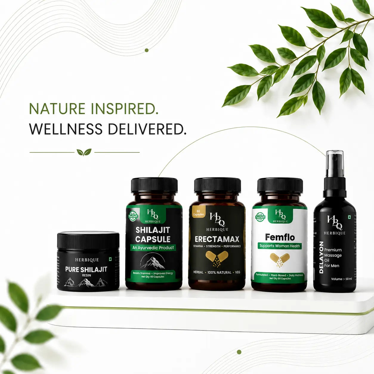 Herbique Pure Shilajit Resin — boosts stamina and energy naturally